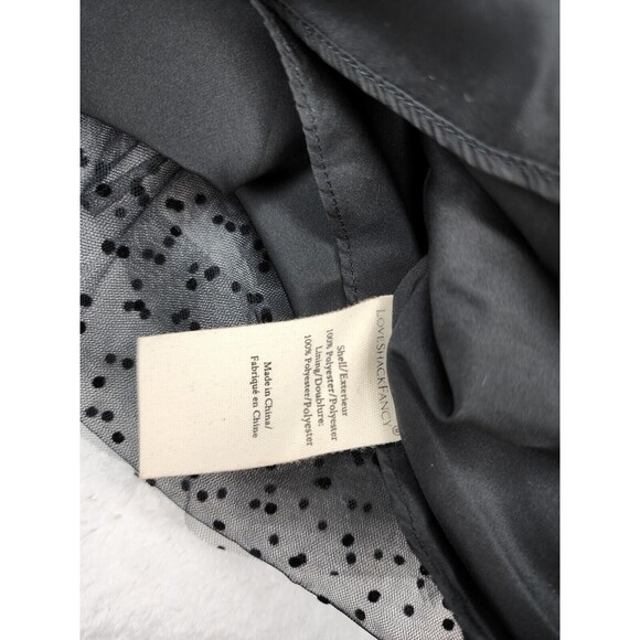 NWT LoveShackFancy Faron Bow Tulle Mini dress Party Cocktail Size 8 Black - Picture 11 of 15